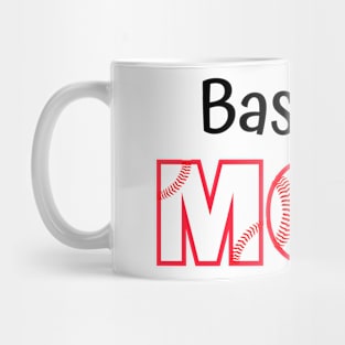 Fun Baseball Mom Design Mug